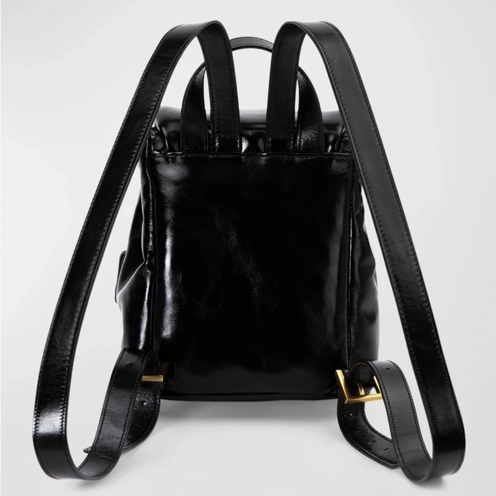 Brandon Blackwood Black and Gold Backpack - Picture 5 of 9